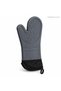 Si̇monahome 35 cm Silicone Oven Mitt, Heat-Resistant, Non-Slip, and Insulated Kitchen Glove. - 6