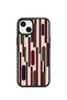 iPhone 13 Vorian Black Hole Case, Burgundy Rhythm.