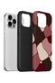 iPhone 15 Pro Vorian Double-Layer Wine Mosaic Case - 3
