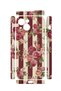 iPhone 14 Plus Vorian Camera Protective Case with Burgundy Rose Stripe. - 2