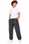 Boys' High-Waisted Zipper Sweatpants