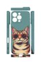 iPhone 16 Pro Vorian Mika Camera Protective Case with Glasses, Cool Cat Design. - 2