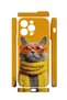 iPhone 12 Pro Max Vorian Camera Protective Case with Yellow Scarf Cat Design. - 2