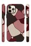 iPhone 12 Pro Vorian Magsafe Dual-Layer Wine Mosaic Case - 2