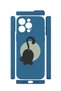 iPhone 15 Pro Vorian Camera Protective Case, Moon Cat Design. - 2