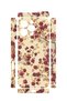 iPhone 16 Pro Max Vorian Camera Protective Case, Burgundy Wildflower Design. - 2