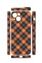 iPhone 13 Vorian Mika Camera Protective Case, Pumpkin Plaid Design. - 2