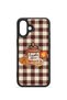 iPhone 16 Vorian Black Hole Case, Coffee Plaid, Autumn Cup. - 2