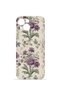 iPhone 15 Vorian Camera Protective Case, Lavender Botanical Design.