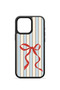 iPhone 15 Pro Max Vorian Black Hole Case, Tied Stripe Design. - 2