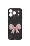 iPhone 17 Pro Max Vorian Camera Protective Case, Night Pink Bow.