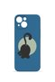 iPhone 15 Plus Vorian Mika Camera Protective Case, Moon Cat Design.