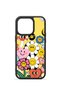 iPhone 14 Pro Max Vorian Black Hole Case with Yellow Background and Happy Daisies. - 2
