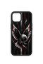 iPhone 15 Plus Vorian Black Hole Case, Black with Silver Eagle Design. - 2