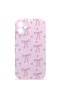 iPhone 12 Vorian Camera Protective Case with Candy Pink Ribbons.