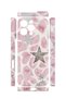 iPhone 16 Pro Max Vorian Mika Camera Protective Case, Pink Satin Star Design. - 2