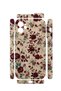 iPhone 11 Vorian Camera Protective Case, Burgundy Botanical Design. - 2