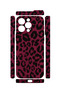 iPhone 15 Pro Vorian Camera Protective Case, Fuchsia Leopard Print. - 2