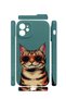 iPhone 11 Vorian Mika Camera Protective Case with Glasses, Cool Cat Design. - 2