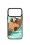 iPhone 18 Pro Max Vorian Black Hole Case, Featuring a Water Otter with a Drink in the Pool. - 2