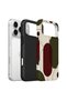 غطاء هاتف iPhone 17 Pro Max من Vorian، تصميم مزدوج الطبقات، لون عاجي بنقوش بارزة. - 3