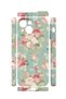 iPhone 13 Vorian Camera Protective Case, Mint Pink Rose. - 2