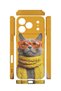 iPhone 18 Pro Max Vorian Camera Protective Case with Yellow Scarf Cat Design. - 2