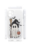 iPhone 11 Vorian Mika Camera Protective Case, Tiny Witch Ghost Design. - 2
