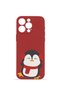 iPhone 16 Pro Max Vorian Mika Camera Protective Case, Red Penguin.