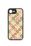 iPhone 16E Vorian Black Hole Case, Pastel Floral Plaid Design. - 2