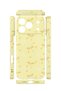 iPhone 18 Pro Max Vorian Camera Protective Case, Butter Yellow, with Daisy Bows. - 2