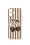 iPhone 16 Plus Vorian Camera Protective Case, Cherry Leopard Design.