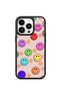 iPhone 14 Pro Max Vorian Black Hole Case, Pastel Wave Colors.
