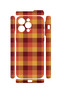 iPhone 12 Pro Max Vorian Camera Protective Case, Tile Pattern, Mustard Yellow. - 2