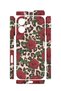 iPhone 16 Plus Vorian Camera Protective Case with Rose and Leopard Print. - 2