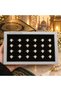 24-Piece Set of Anturaj Zircon Stone Women's Rings - Ideal as a Gift for Hajj, Umrah, and Mevlüt.