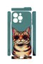 iPhone 15 Pro Max Vorian Mika Camera Protective Case with Glasses, Cool Cat Design. - 2