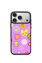 iPhone 17 Pro Max Vorian Black Hole Case, Lilac-Colored Smile Collage.