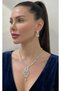 Suspus Jewelry Set, Evening Wear, Engagement, Henna, Wedding, Special Occasion Jewelry. - 2