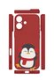 iPhone 17 Vorian Mika Camera Protective Case, Red Penguin. - 2