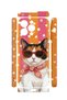 iPhone 13 Pro Max Vorian Camera Protective Case, Orange, Retro Cat Design. - 2