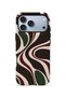 غطاء هاتف iPhone 18 Pro Max من Vorian، تصميم مزدوج الطبقات، لون إسبريسو.