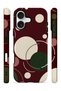 غطاء هاتف iPhone 16 Plus من Vorian، تصميم مزدوج الطبقات، لون "ميرلو" (Merlot). - 2