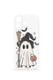 iPhone 16 Plus Vorian Mika Camera Protective Case, Tiny Witch Ghost Design.