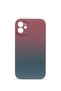 iPhone 11 Vorian Camera Protective Case, Turquoise and Plum Gradient.