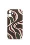 iPhone 11 Vorian Mika Camera Protective Case, Espresso Flow.