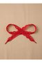 Red Lace Shoelaces with Floral Pattern, 120 Cm, for Women's Sneakers. - 3
