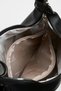 Women's Sahra Black Faux Leather Multi-Compartment Adjustable Strap Zippered Lined Hobo Shoulder Bag. - 7