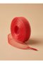 Red Tulle Ribbon Laces, 120 Cm, for Sneakers and Linen Shoes. - 2