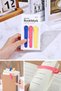 Set of 9 Clip-On Bookmarks, Flexible Page Markers, Colorful Bookmarks for Books and Notebooks - 4